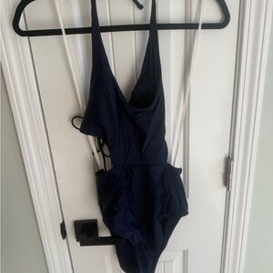 Aerie Navy One Piece Swimsuit